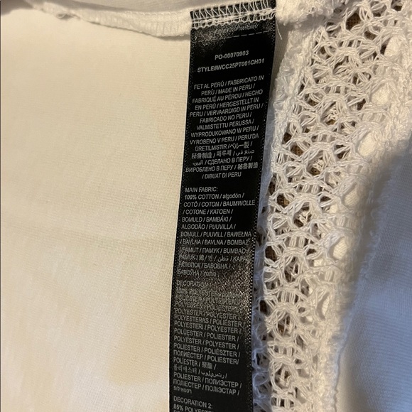 Rag & bone Rosie Muscle tank Top in white - Picture 7 of 9